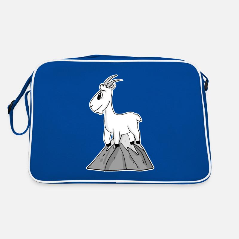 Bock auf Berge - Goat Goat Retro Bag