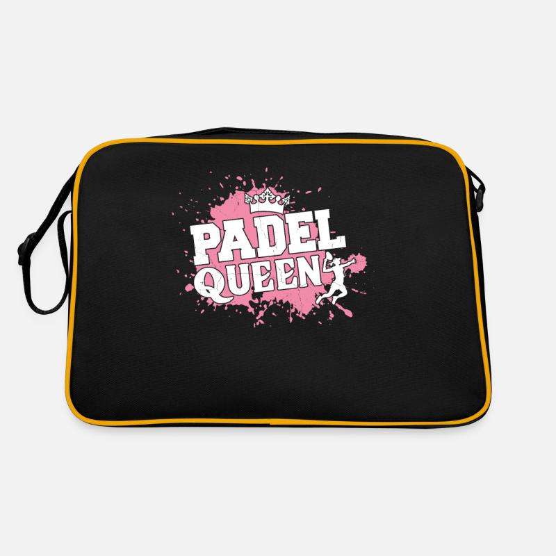 Padel Queen for Best Padel Player Retro Bag