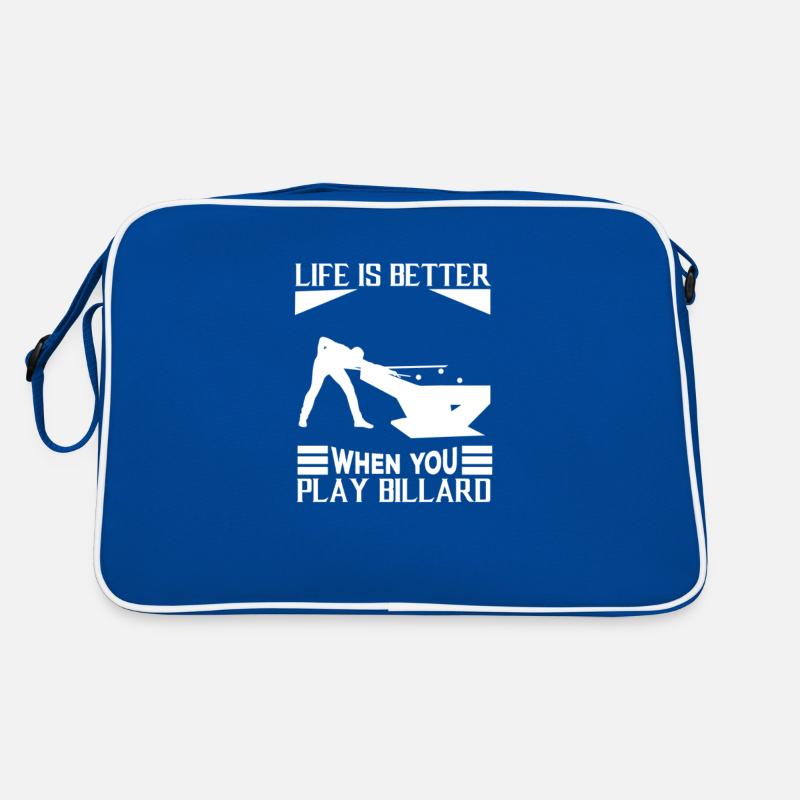 Billiards Pool Billiards Billiards Ball Billiards Cook 8Ball Retro Bag