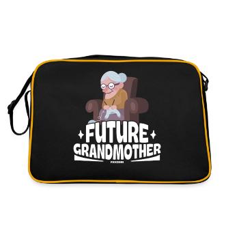 Future Grandmother - Retro Bag - black/gold - Back