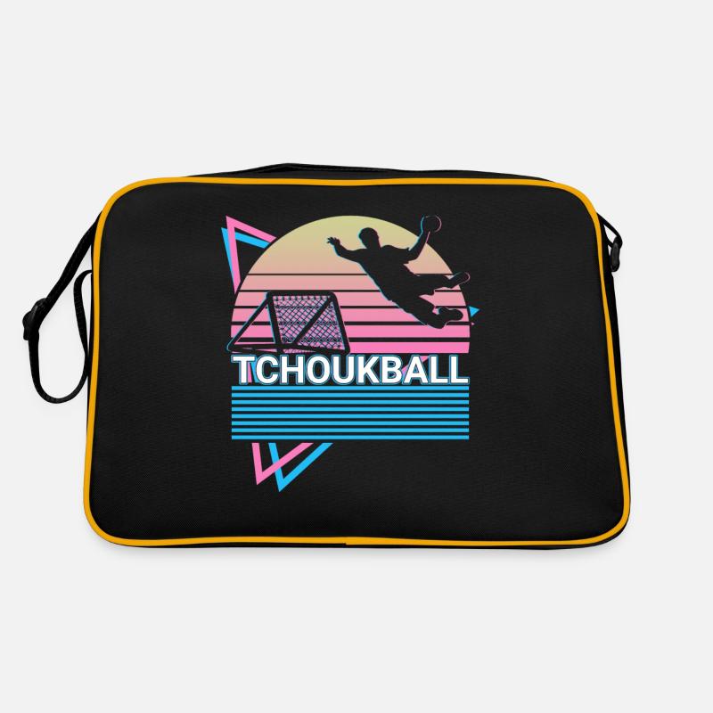 Tchoukball Vaporwave Ästhetisches Retro-Geschenk Retro Tasche