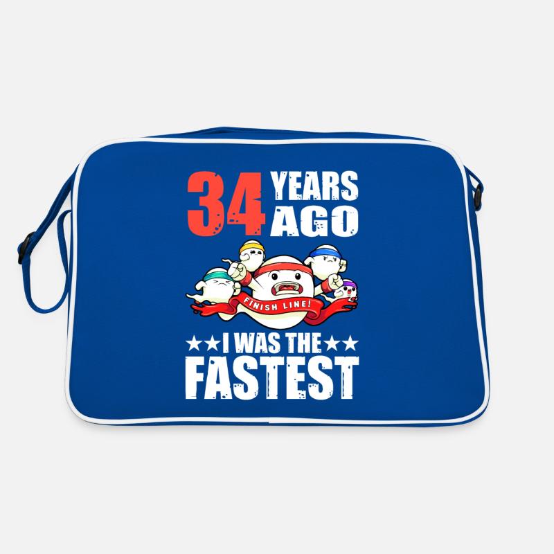 Il y a 34 ans, j’étais le spermatozoïde le plus rapide à Sac Retro