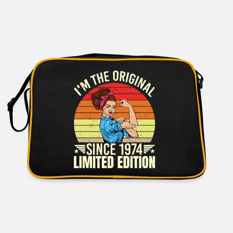 Ich Bin Das Original Seit 1974 Limited Edition Retro Tasche