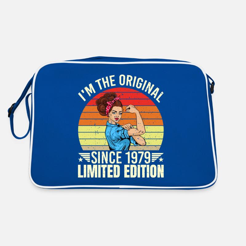 Ich Bin Das Original Seit 1979 Limited Edition Retro Tasche
