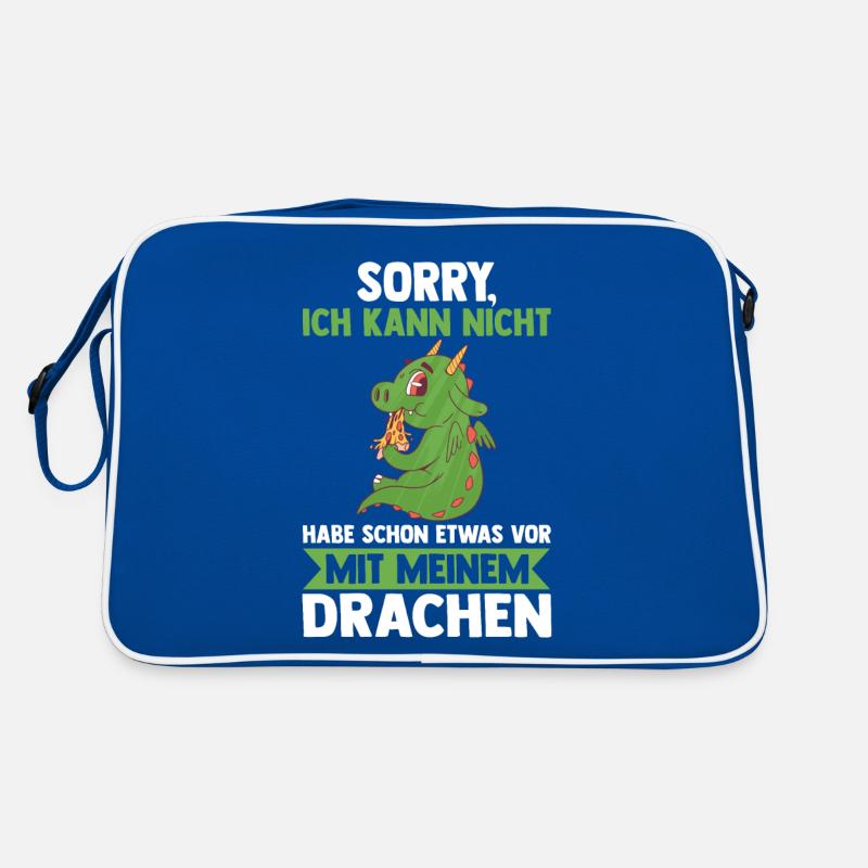 Drachen Retro Tasche