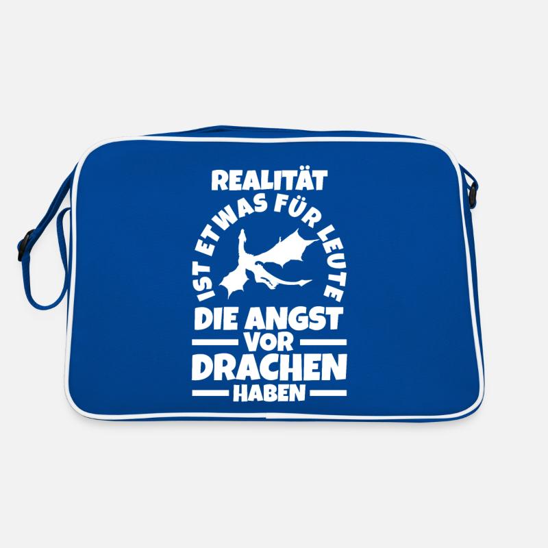 Drachen Retro Tasche