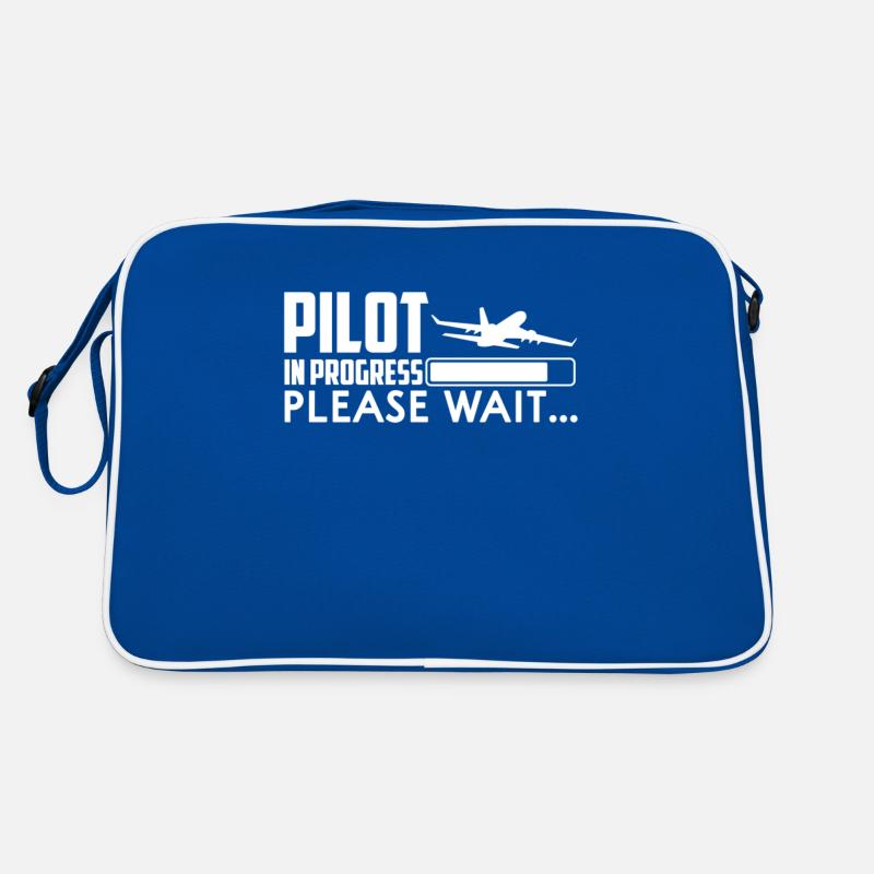 Pilot Airplane Pilot Pilots Fly Copilot Retro Bag