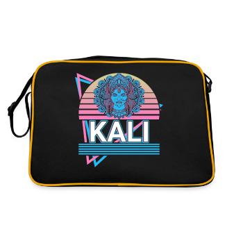Kali Déesse hindoue de la mort Retro Gift - Sac Retro - noir/or - Dos