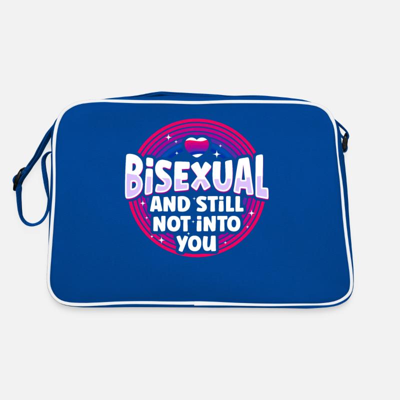 Bisexual Bi Pride Flag Bisexual Retro Tasche