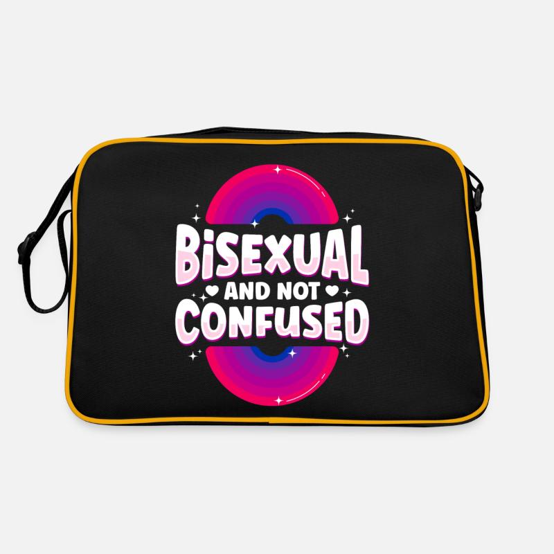 Bisexual Bi Pride Flag Bisexual Retro Bag