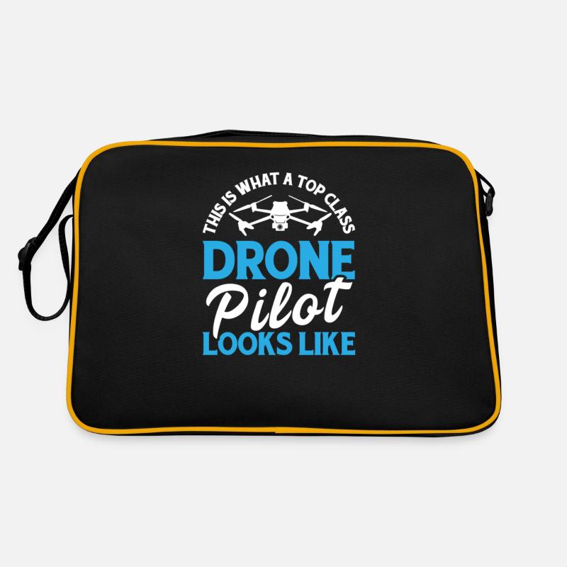 Drone Drone Drone Pilote Quadcopter Sac Retro