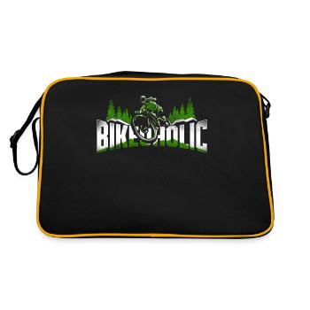 Enduro VTT VTT Équitation - Sac Retro - noir/or - Dos