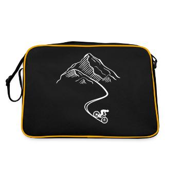 Enduro VTT VTT Équitation - Sac Retro - noir/or - Dos