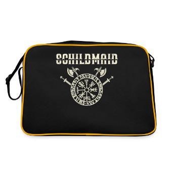 Schildmaid Valkyrie Costume Schildmaid Fan - Sac Retro - noir/or - Dos