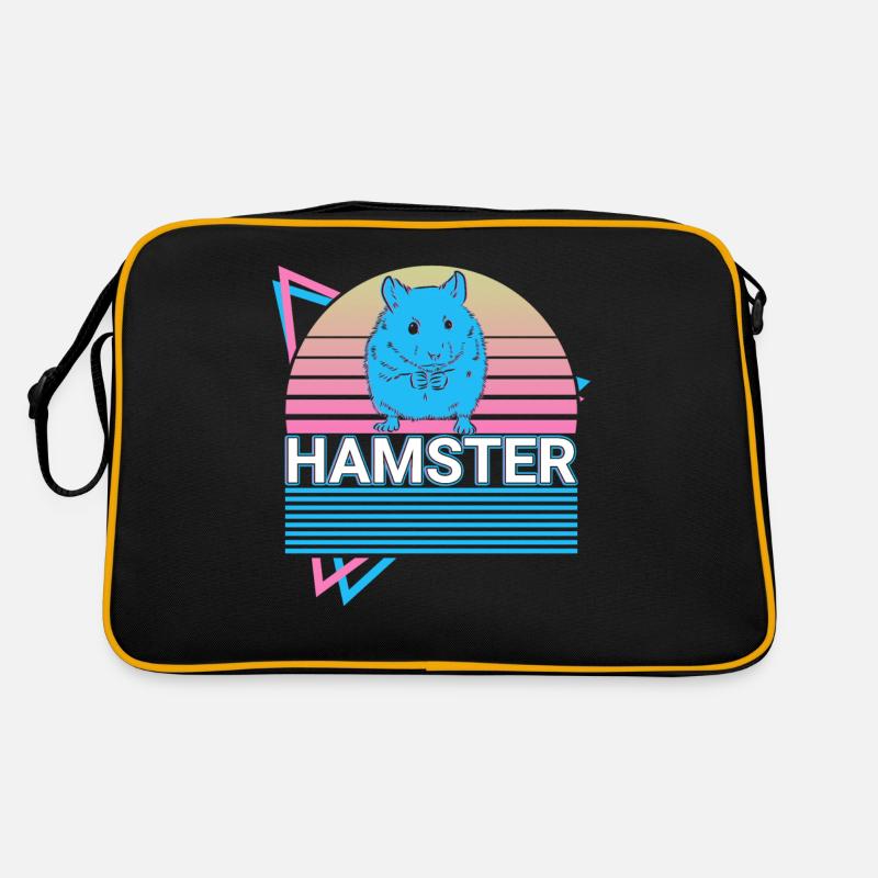 Hamster Retro Retro Tasche