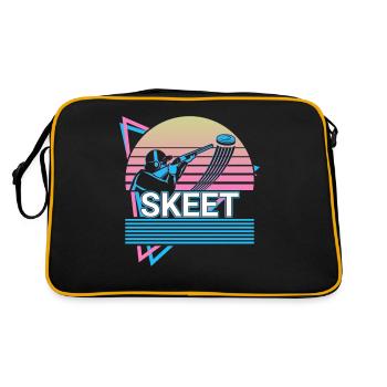 Clay Pigeon Shooting Clay Pigeon Shooter Rétro - Sac Retro - noir/or - Dos