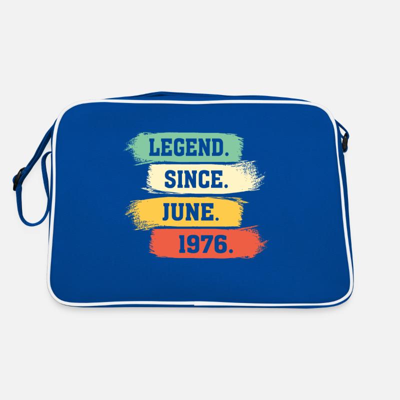 Legend Since June 1976 Retro Tasche