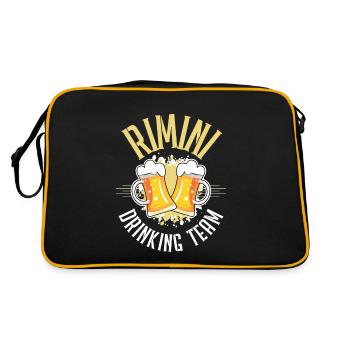 Rimini Drinking Équipe - Sac Retro - noir/or - Dos