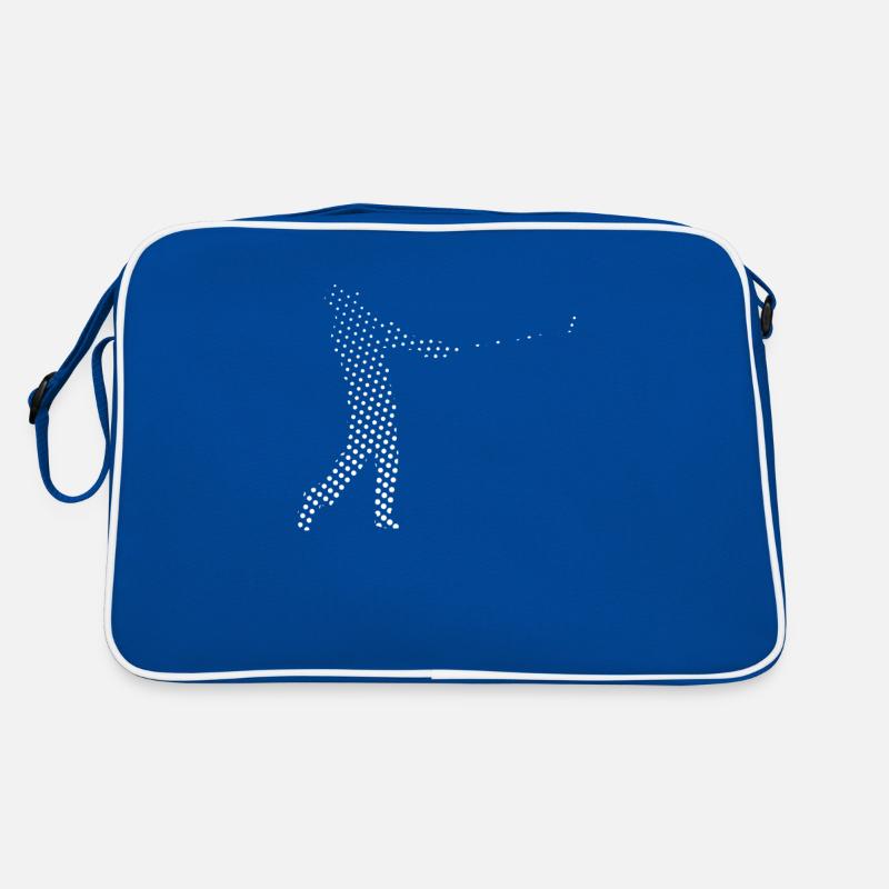Golf Golfer Retro Bag