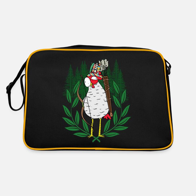 Archer de volaille Chicken Warrior Sac Retro