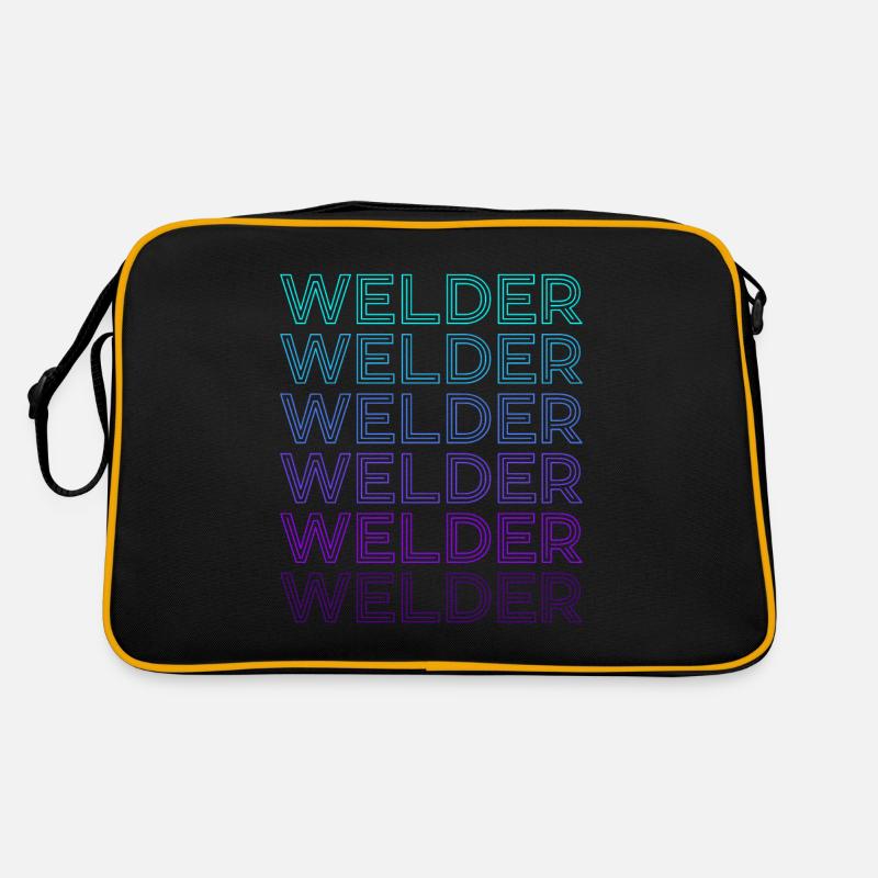 Soudage soudeur Soudage Retro Sac Retro