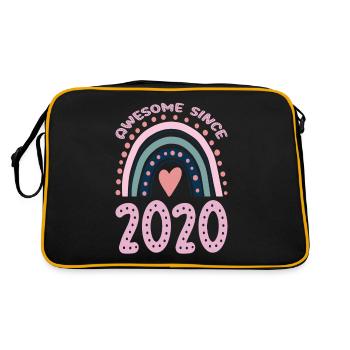 Fantastic since 2020 - Retro Bag - black/gold - Back
