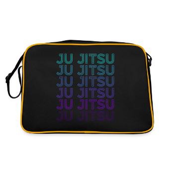 Ju Jitsu BJJ Rétro - Sac Retro - noir/or - Dos