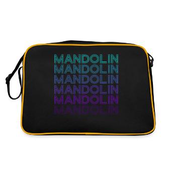 Mandolin Retro - Retro Bag - black/gold - Back