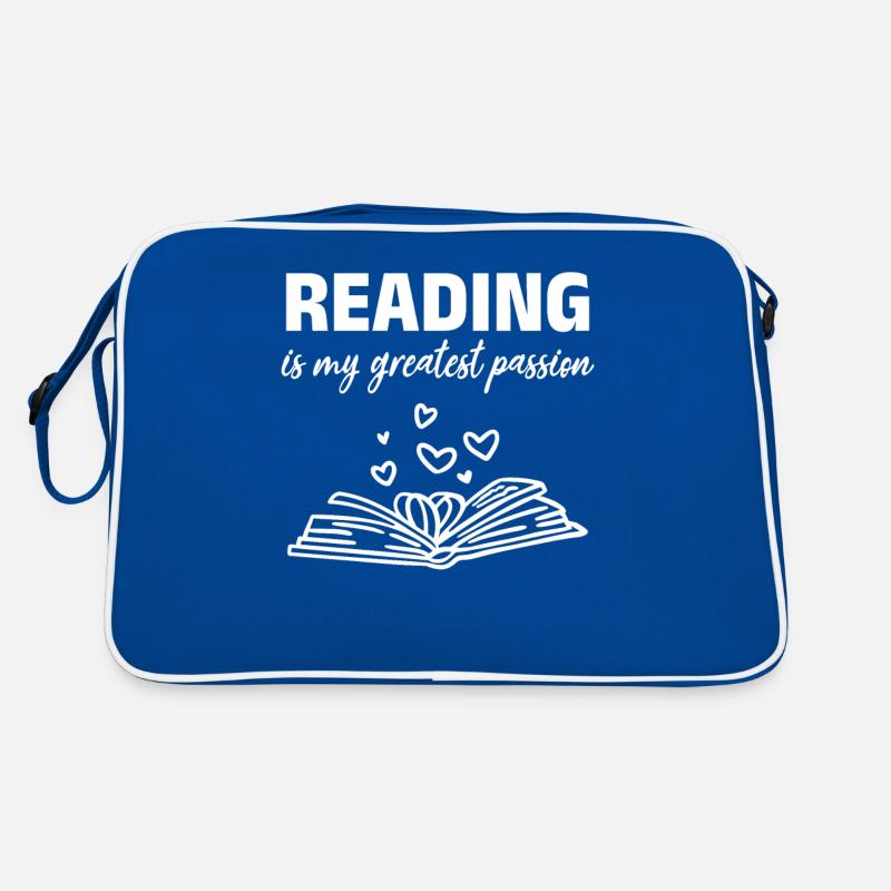 Lire Bookworm Books La lecture est ma plus grande Sac Retro