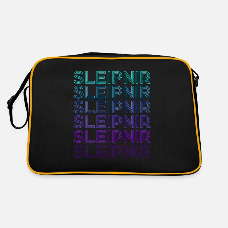 Sleipnir Nordisch Odin Pferd Wikinger Retro Retro Tasche