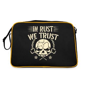 In Rust we rely on Blacksmith Bladesmith - Retro Bag - black/gold - Back