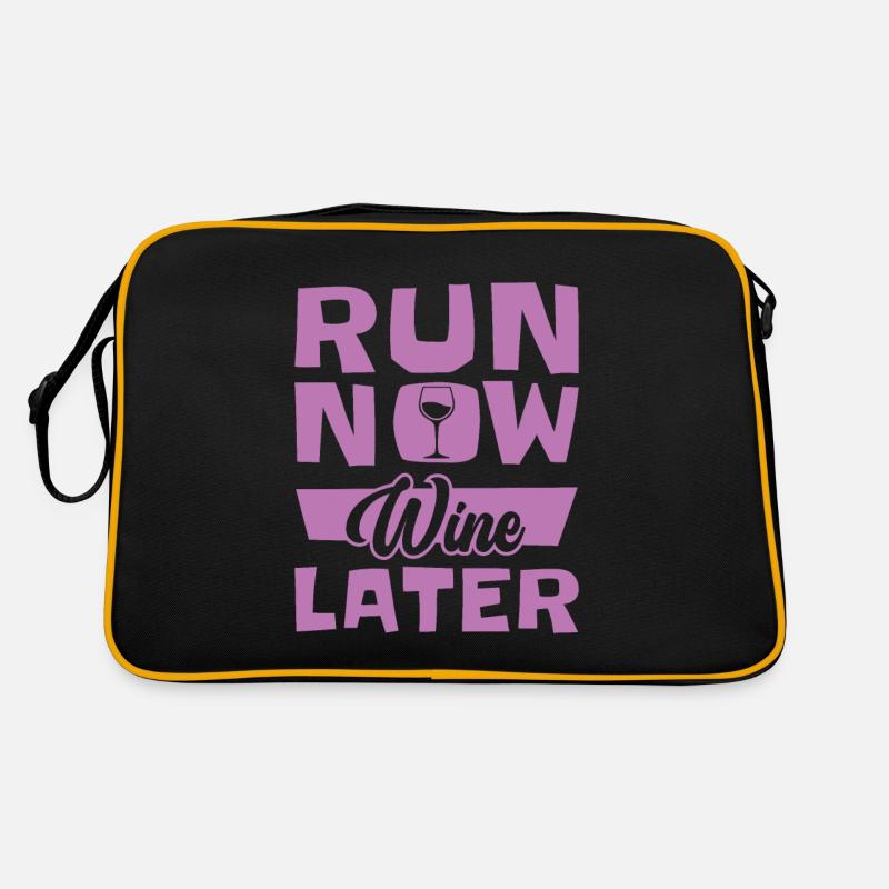 Jogger Runner Marathon Jogging Ski de fond Sac Retro