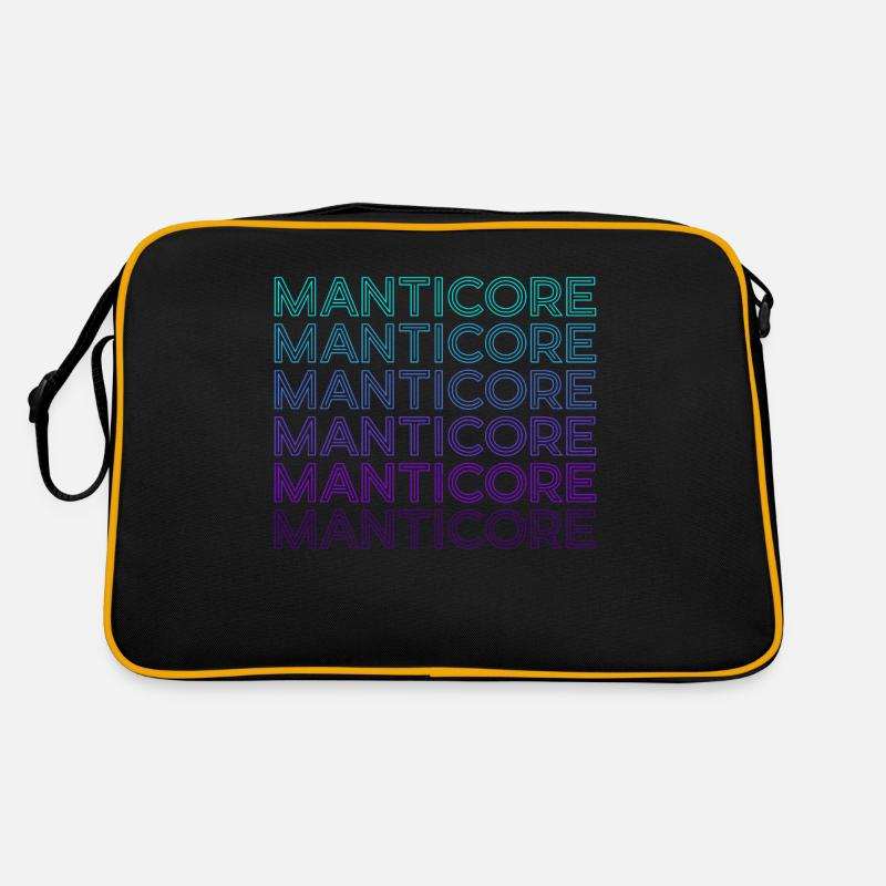 Mantikor Persische Folklore Griechisch Retro Retro Tasche