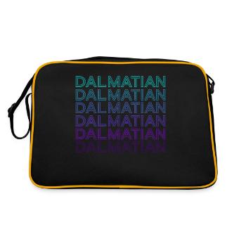 Rétro dalmate - Sac Retro - noir/or - Dos