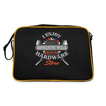 Seigneur des Marteaux Je Suis Un Charpentier Schreiner - Sac Retro - noir/or - Dos