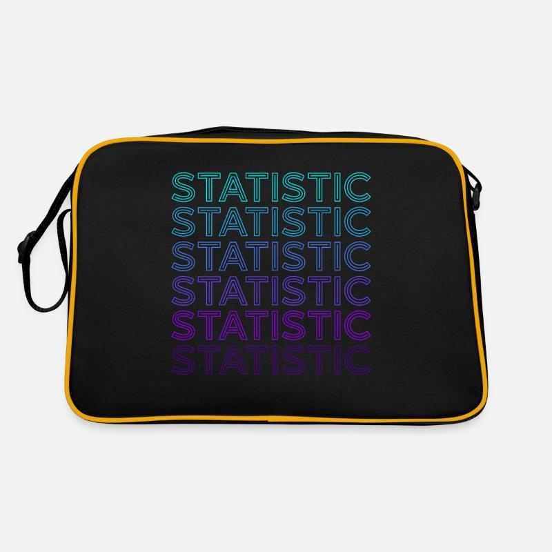 Statisticien Statisticien Rétro Sac Retro