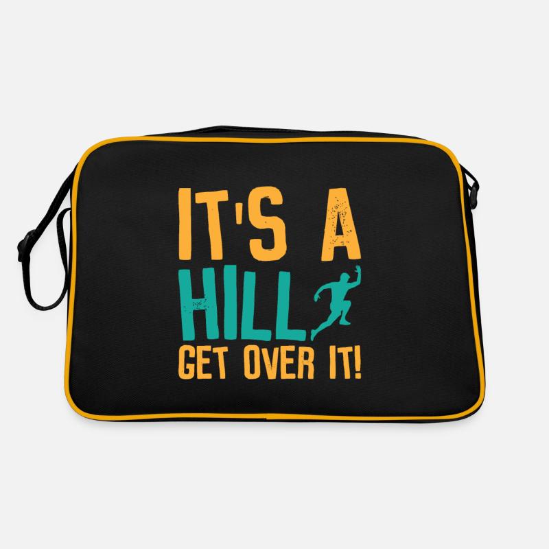 Jogger Läufer Marathon Joggen Langlauf Retro Tasche