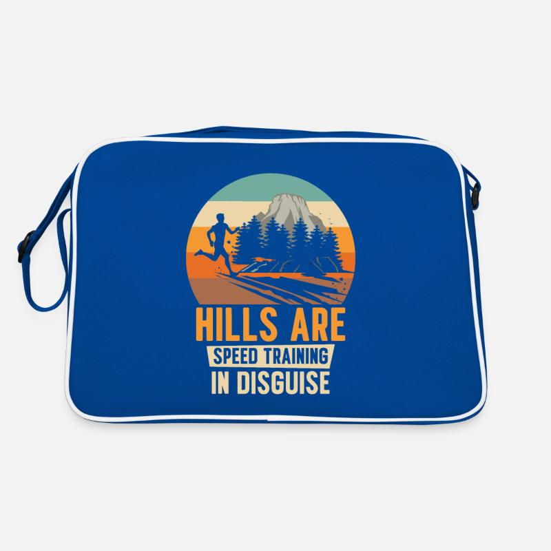 Jogger Läufer Marathon Joggen Langlauf Retro Tasche