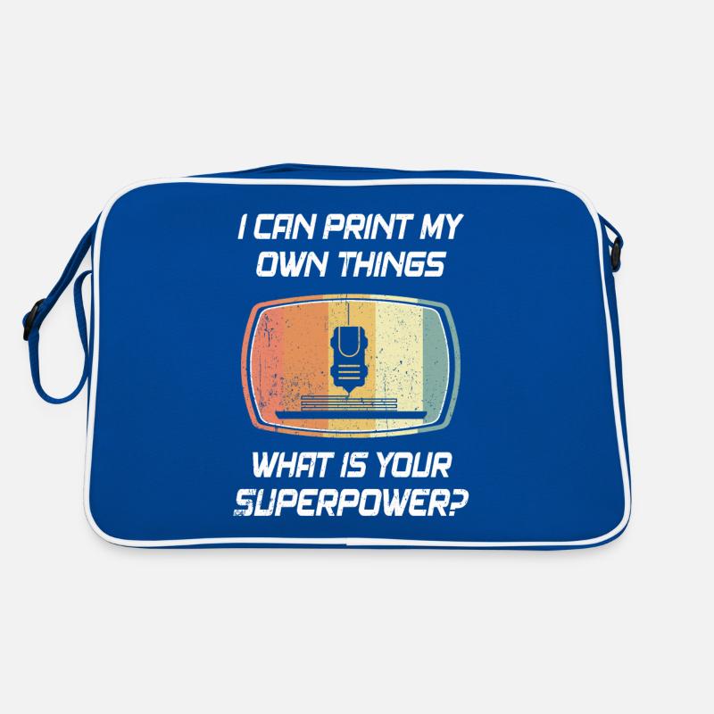 Cadeau d’imprimante 3D pour nerd Hobby Printing Machine Sac Retro