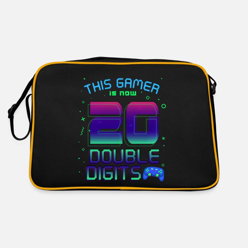 This Gamer Is Now 20 Double Digit 20. Retro Bag