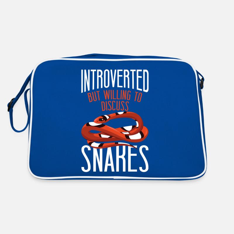 Snake Serpent Introverted But Retro Bag