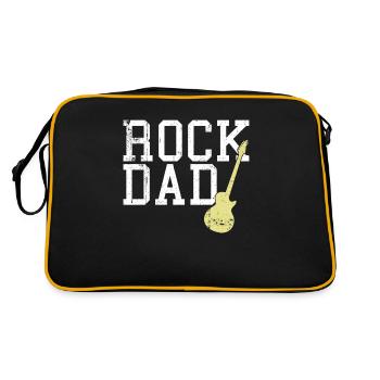 rock dad - Retro Bag - black/gold - Back