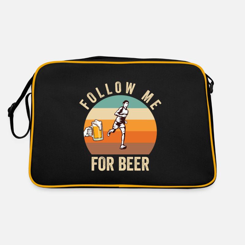 Jogger Runner Marathon Jogging Ski de fond Sac Retro