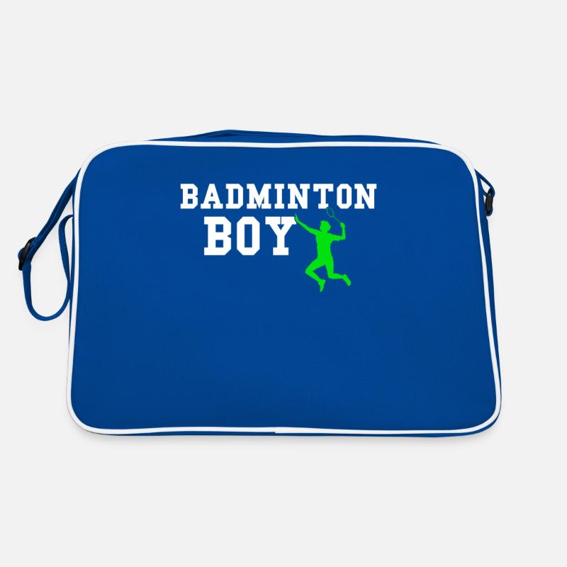 badminton boy Retro Tasche