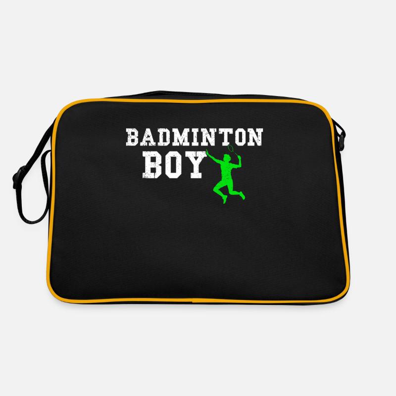 badminton boy Retro Bag