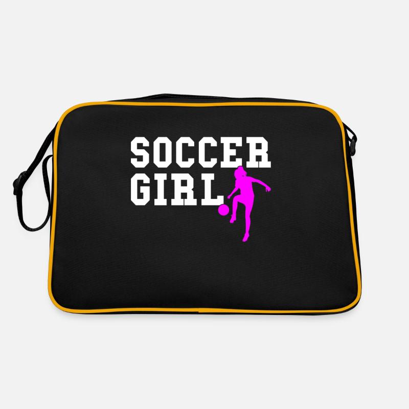 fille de soccer Sac Retro
