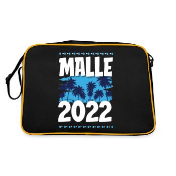 Malle 2022 - Sac Retro - noir/or - Dos