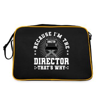 Director Filmmaker Feature Film Film - Retro Bag - black/gold - Back