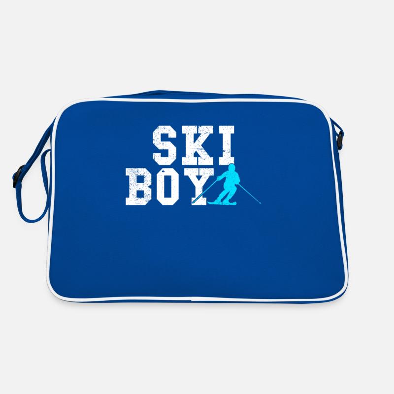 garçon de ski Sac Retro