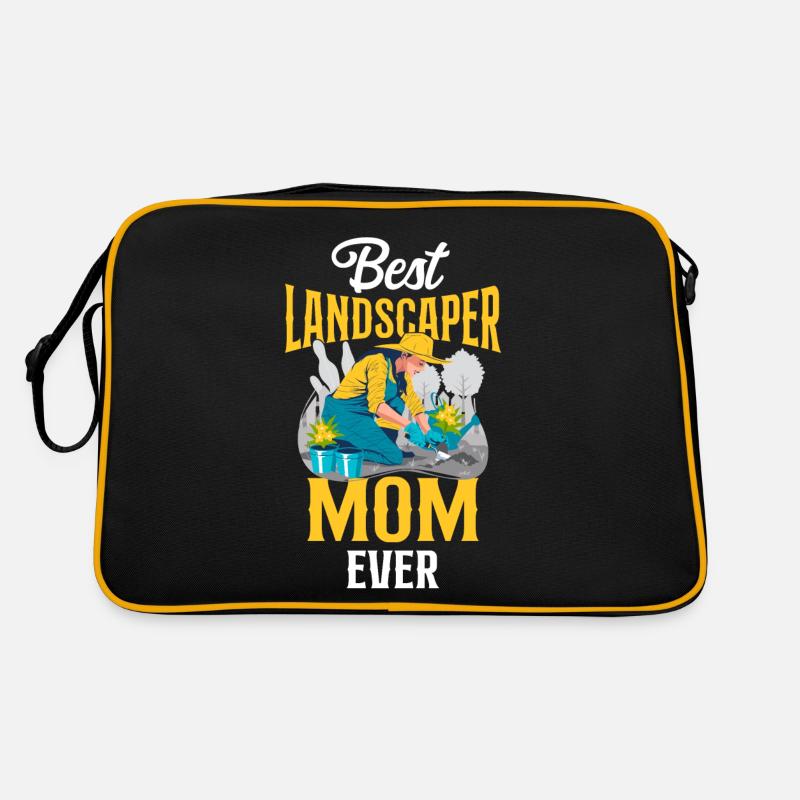 Landscaper Landscaping Landscape Retro Tasche